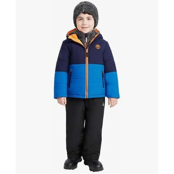 NWT Gerry Weber Kids' 3-piece Systems Puffer Jacket Coat 2 Jackets Blue Size 3T - Picture 1 of 8